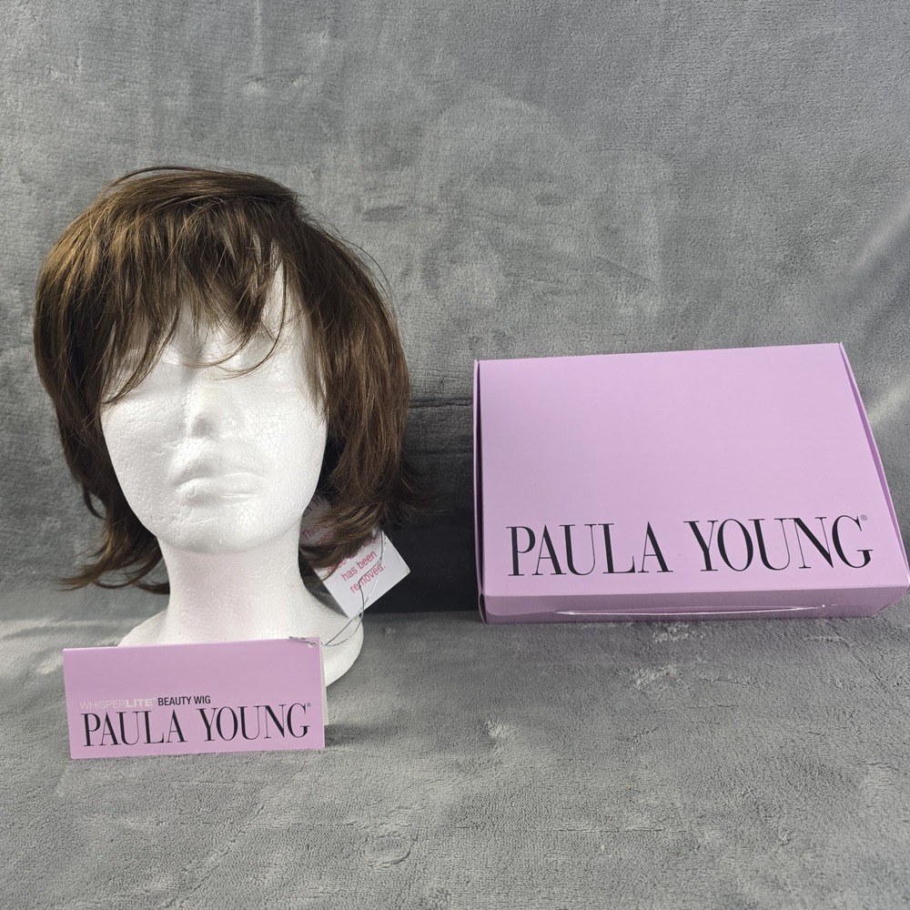 Paula Young WhisperLITE Wig Women's Amie 8 - A Color 8 NIB Size Average